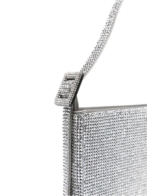 Borsa in decorazione strass color argento  BENEDETTA BRUZZICHES | SS24016028